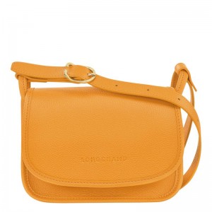 Apricot Orange Longchamp Le Foulonné S Women's Crossbody Bags | XYNA-86320