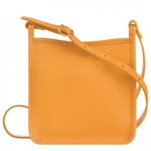 Apricot Orange Longchamp Le Foulonné S Women's Crossbody Bags | BVRQ-49386