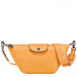 Apricot Orange Longchamp Le Pliage Xtra XS Women's Crossbody Bags | DKGN-21056