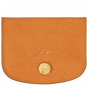 Apricot Orange Longchamp Épure Women's Cardholders | QMEI-70618