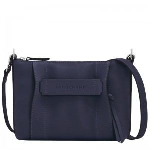 Bilberry Purple Longchamp 3D S Women's Crossbody Bags | DTOY-17392