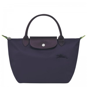 Bilberry Purple Longchamp Le Pliage Green S Women's Handbags | WUYK-61987