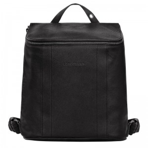 Black Longchamp 3D M Men's Backpacks | ZNEJ-49035