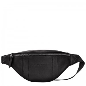 Black Longchamp 3D S Men's Belt Bags | ZDFB-36425