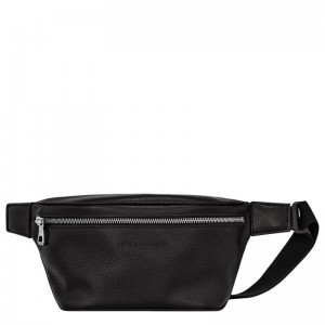 Black Longchamp Le Foulonné M Men's Belt Bags | RCJL-30278