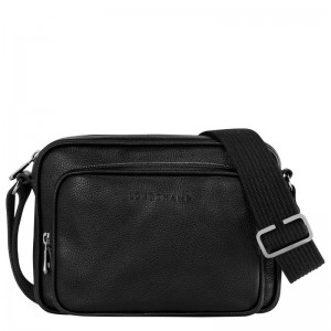 Black Longchamp Le Foulonné S Men's Camera Bag | WFGA-73069