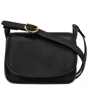 Black Longchamp Le Foulonné S Women's Crossbody Bags | IVBG-07423