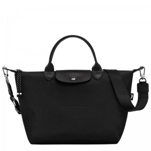 Black Longchamp Le Pliage Energy L Women's Handbags | ALCE-21350