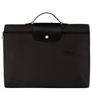 Black Longchamp Le Pliage Green S Men's Briefcase | APLG-84135