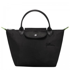 Black Longchamp Le Pliage Green S Women's Handbags | MGPZ-53268