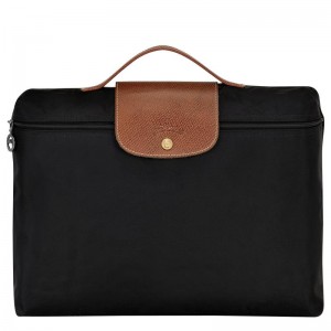 Black Longchamp Le Pliage Original S Men's Briefcase | XLVJ-28793