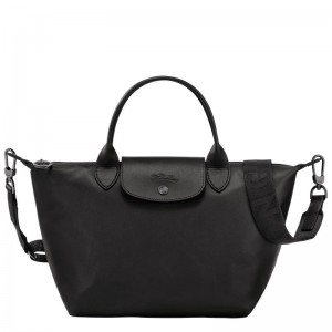 Black Longchamp Le Pliage Xtra S Women's Handbags | SFBG-87209