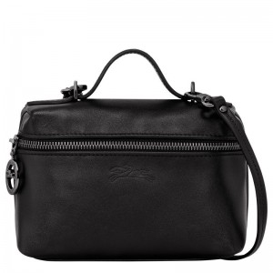 Black Longchamp Le Pliage Xtra XS Vanity Women's Crossbody Bags | TNUW-57403