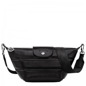 Black Longchamp Le Pliage Xtra XS Women's Crossbody Bags | XJSH-47051