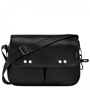 Black Longchamp Très Paris M Women's Crossbody Bags | VNJH-41657