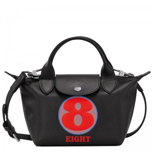 Black Longchamp x Robert Indiana XS Men's Handbags | IXPH-43297