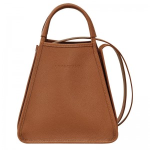 Caramel Brown Longchamp Le Foulonné S Women's Handbags | SFAT-04961