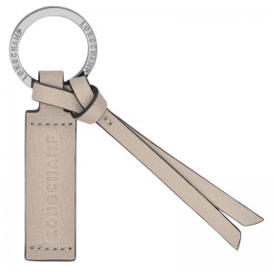 Clay Grey Longchamp 3D Men's Key Rings | COKS-82136