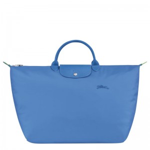 Cornflower Blue Longchamp Le Pliage Green S Men's Travel Bags | PBZJ-36495