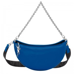 Electric Blue Longchamp Smile S Women's Crossbody Bags | ORDE-12540