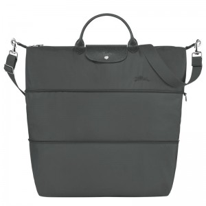 Graphite Grey Longchamp Le Pliage Green expandable Women's Travel Bags | BUNF-01634