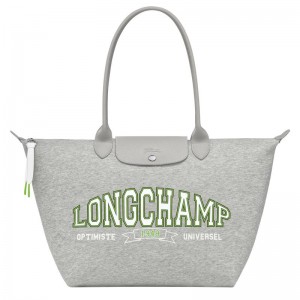 Grey Longchamp Le Pliage Collection L Women's Tote Bag | SWCG-83196