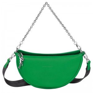 Lawn Green Longchamp Smile S Women's Crossbody Bags | NFEM-09782