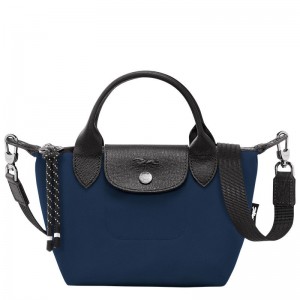 Navy Longchamp Le Pliage Energy XS Men's Handbags | ZXGU-59213