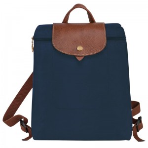 Navy Longchamp Le Pliage Original M Men's Backpacks | CIKM-42687