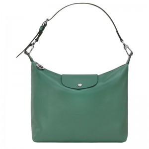 Sage Green Longchamp Le Pliage Xtra M Women's Hobo Bags | XQTH-46071