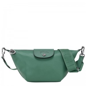 Sage Green Longchamp Le Pliage Xtra XS Men's Crossbody Bags | NYRZ-07523