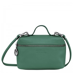 Sage Green Longchamp Le Pliage Xtra XS Vanity Women's Crossbody Bags | XOVZ-53106