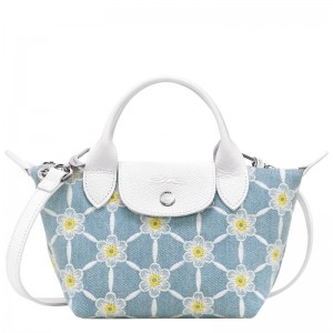 Sky Blue Longchamp Le Pliage Collection XS Women's Handbags | CLAI-97548