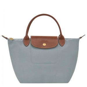 Steel Grey Longchamp Le Pliage Original S Women's Handbags | WCUF-37594