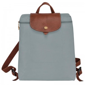 Steel Grey Longchamp Le Pliage Original M Women's Backpacks | XGNL-10437