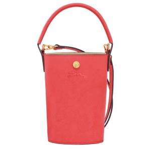 Strawberry Red Longchamp Épure XS Women's Crossbody Bags | JHSD-38569