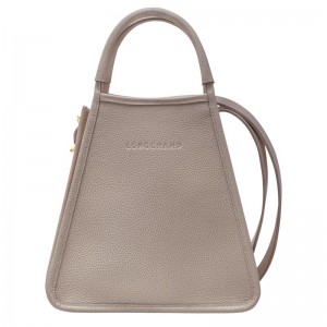 Turtledove Grey Longchamp Le Foulonné S Women's Handbags | MIRY-21659