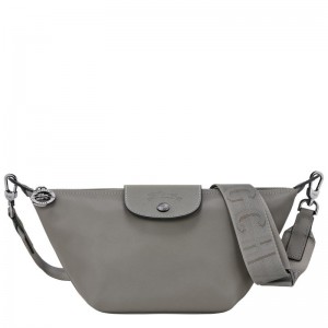 Turtledove Grey Longchamp Le Pliage Xtra XS Women's Crossbody Bags | YOZF-35618