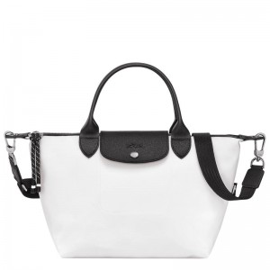 White Longchamp Le Pliage Energy S Men's Handbags | AEPT-58361