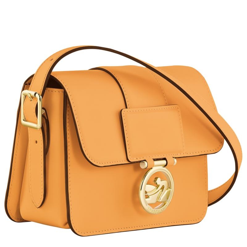 Apricot Orange Longchamp Box-Trot S Women's Crossbody Bags | YGUP-79402