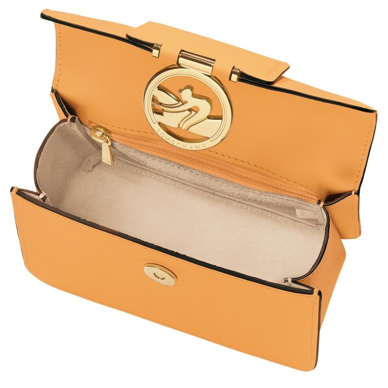 Apricot Orange Longchamp Box-Trot XS Women's Crossbody Bags | ZWDE-06214