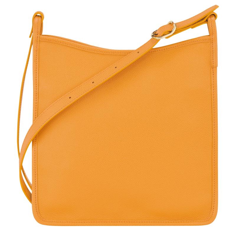 Apricot Orange Longchamp Le Foulonné M Women's Crossbody Bags | ILNB-25708