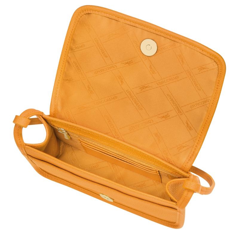 Apricot Orange Longchamp Le Foulonné XS Women's Clutch Purse | COJP-24137