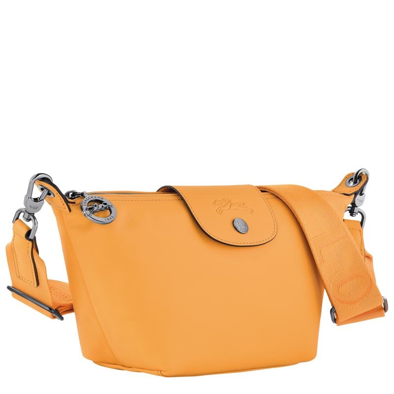 Apricot Orange Longchamp Le Pliage Xtra XS Women's Crossbody Bags | DKGN-21056