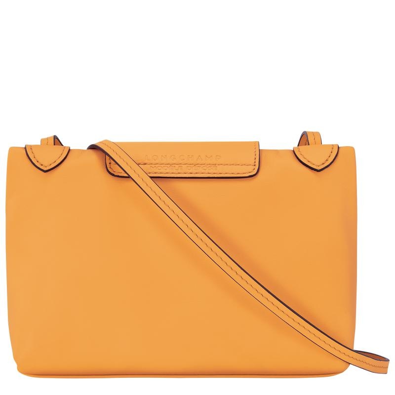 Apricot Orange Longchamp Le Pliage Xtra XS Women's Crossbody Bags | QUKJ-76923