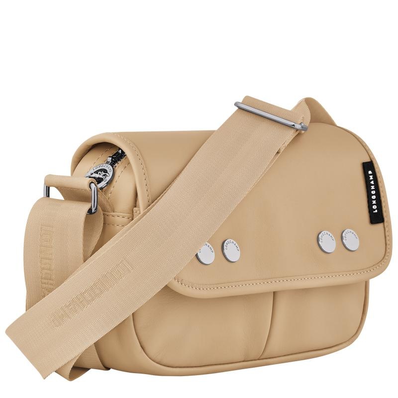 Beige Longchamp Très Paris S Women's Crossbody Bags | KXTN-83205