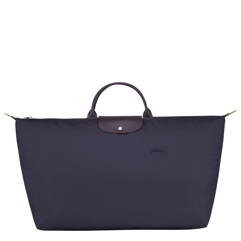 Bilberry Purple Longchamp Le Pliage Green M Women\'s Travel Bags | HZWX-76512