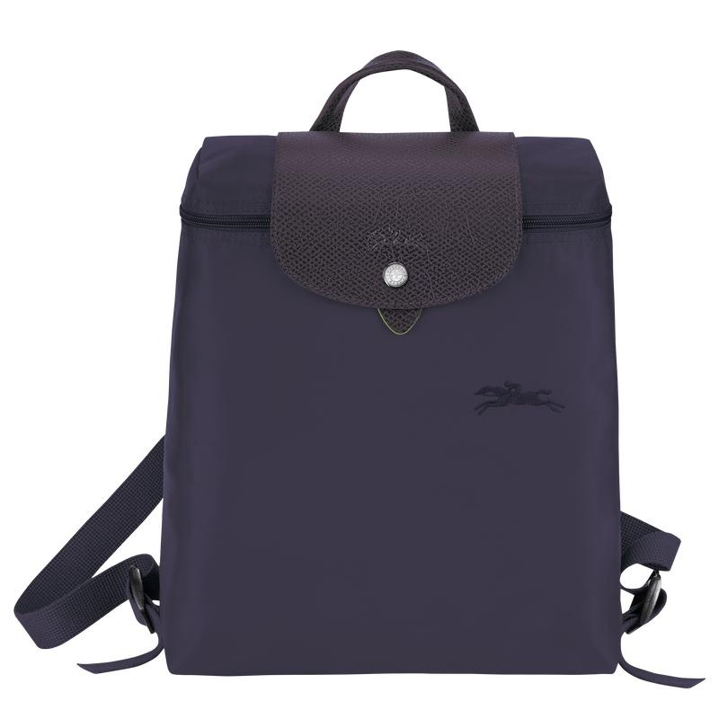 Bilberry Purple Longchamp Le Pliage Green M Women\'s Backpacks | LNIC-97136