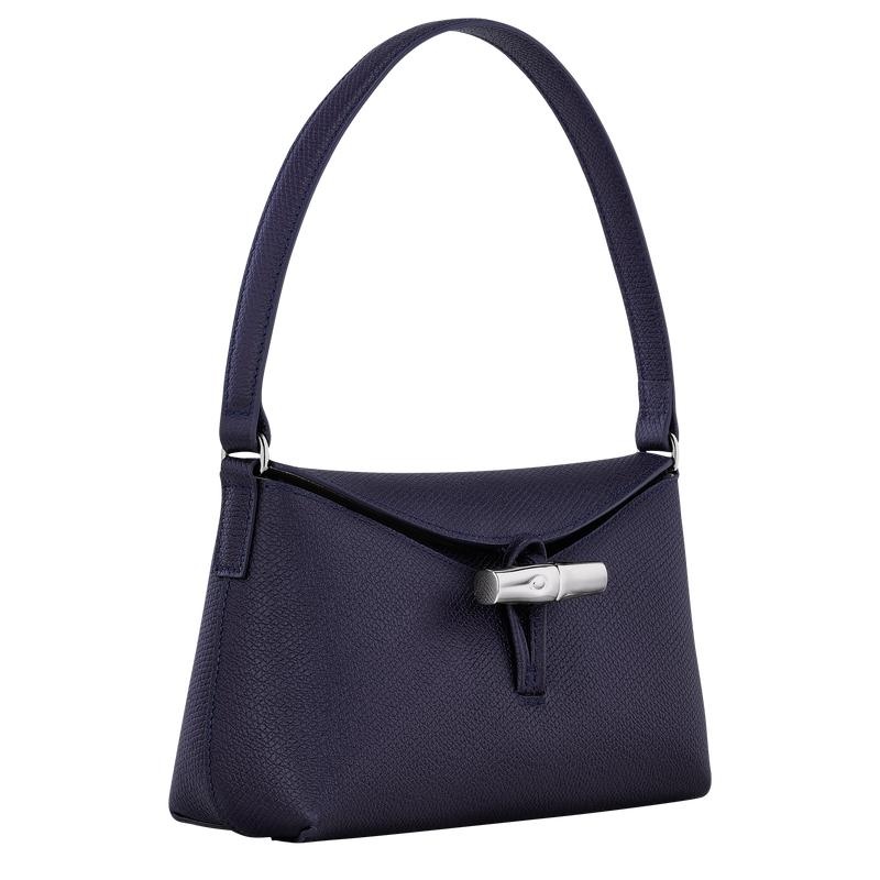 Bilberry Purple Longchamp Roseau S Women's Hobo Bags | XJVU-23789