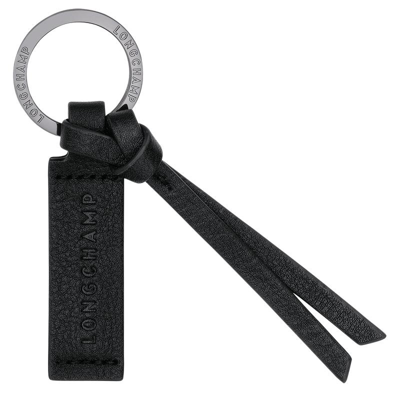 Black Longchamp 3D Men\'s Key Rings | KCYI-98650